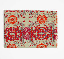 Charger l'image dans la galerie, foulard-coton-bio-ryoko-orange-les-belles-vagabondes
