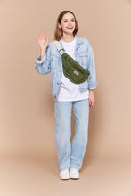 Charger l'image dans la galerie, sac-banane-XL-sofia-olive-hindbag-ethique-responsable