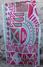 Charger l'image dans la galerie, foulard-coton-bio-shangha-fuchsia-les-belles-vagabondes
