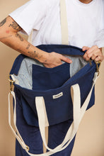 Charger l'image dans la galerie, sac-cabas-cesar-marine-hindbag
